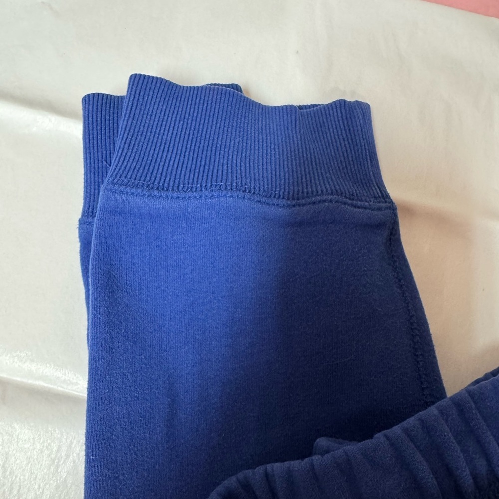 Roots Sweat Pant Zip Up Pockets Men Blue XS - Picture 6 of 6